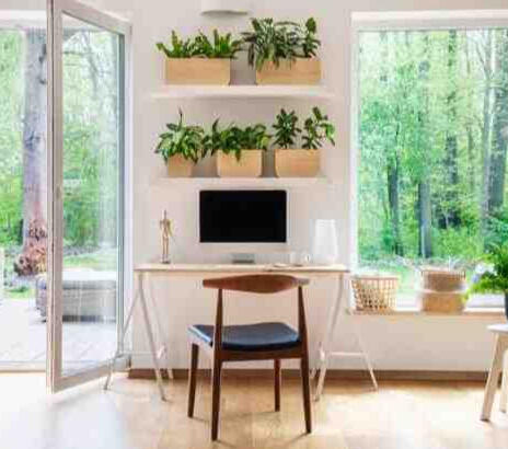 Illustration of a relaxed business owner and a virtual assistant managing time and tasks efficiently, symbolizing productivity and time-saving support.